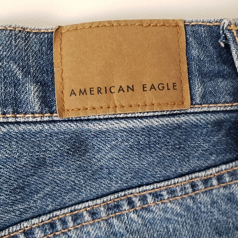 American Eagle *NEW* Womens Rainbow Highest Rise 90s Boyfriend Denim Shorts 00